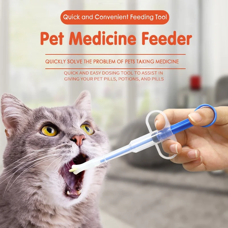 Pet Medizin Feeder Katze Tablet Spritze Feeder Weiche Spitze Dual Zweck Feeder Katze Pille Shooter Pet Pillen Applikator Zufällige Farbe Pet Medizin Feeder Katze Tablet Spritze Feeder Weiche Spitze Dual Zweck Feeder Katze Pille Shooter Pet Pillen Applikator Zufällige Farbe - Image 6