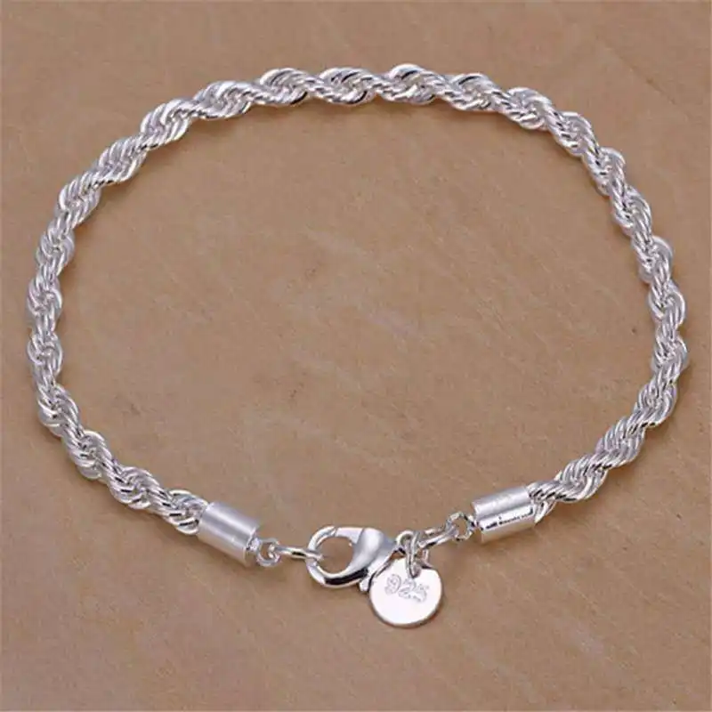 925 Sterling Silber 8/16/18/20/22/24 Zoll 6Mm Seite Kette Halsketten Für Frau Männer Einfache Punk Halsketten Charme Hochzeit Schmuck 925 Sterling Silber 8/16/18/20/22/24 Zoll 6Mm Seite Kette Halsketten Für Frau Männer Einfache Punk Halsketten Charme Hochzeit Schmuck - Image 9