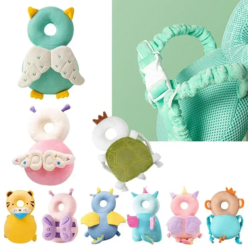 1-3T Toddler Baby Head Protector Safety Pad Cushion Back Prevent Injured Angel Bee Cartoon Security Pillows Protective Headgear 1-3T Toddler Baby Head Protector Safety Pad Cushion Back Prevent Injured Angel Bee Cartoon Security Pillows Protective Headgear - Image 4