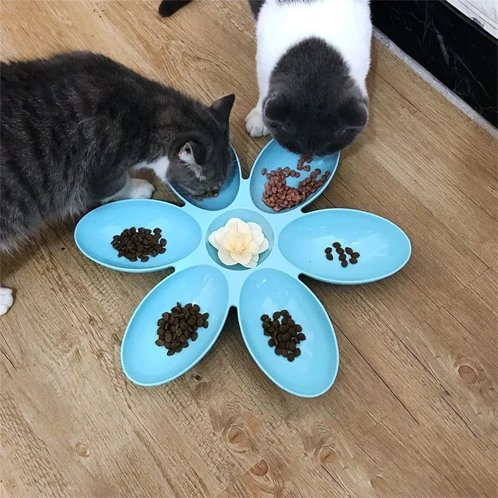 Cat Bowl Multi Cat Petal Food Bowl Baby Cat Milk Cat Special Bowl Multi Functional Cat And Dog Food Bowl Upgrade Pet Lunch Time Cat Bowl Multi Cat Petal Food Bowl Baby Cat Milk Cat Special Bowl Multi Functional Cat And Dog Food Bowl Upgrade Pet Lunch Time - Image 6