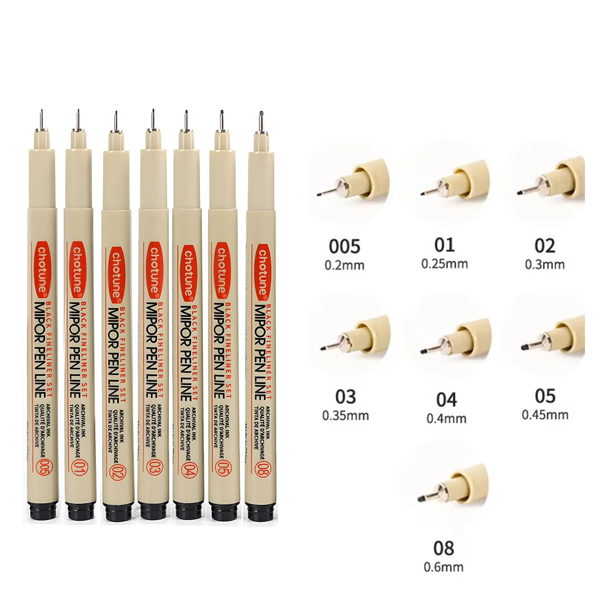 Manga Marker Nadel Stift Kunst Handbemalt Haken Linie Stift Skizze Stifte Schreibwaren Set Kunst Liefert Schule Liefert Kunst Sakura Stift Manga Marker Nadel Stift Kunst Handbemalt Haken Linie Stift Skizze Stifte Schreibwaren Set Kunst Liefert Schule Liefert Kunst Sakura Stift - Image 8