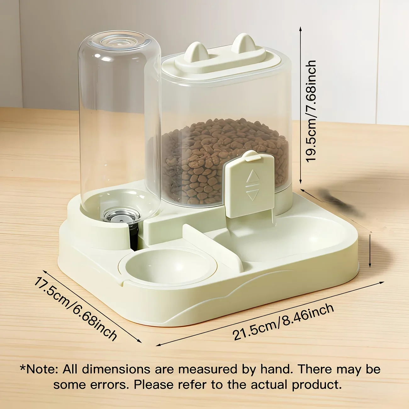 2 In 1 Dry Wet Separation Pet Food Water Bowl For Cats Dogs 2 In 1 Dry Wet Separation Pet Food Water Bowl For Cats Dogs - Image 14