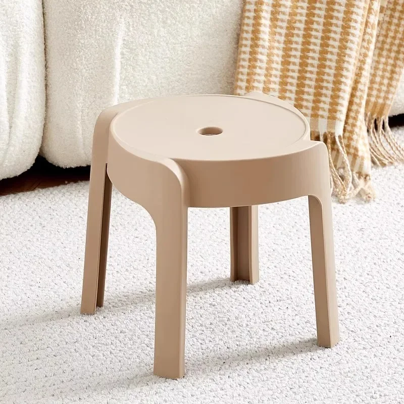 Luxury Household Foot Stool Plastic Fashion Designer Entryway Bench Stool Adults Creative Leisure Tabouret Unique Furniture Luxury Household Foot Stool Plastic Fashion Designer Entryway Bench Stool Adults Creative Leisure Tabouret Unique Furniture - Image 12