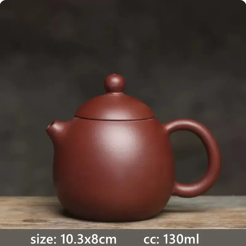 Kleine Gongfu Teekanne Aus Yixing Ton Mit Filter – Dahongpao Teekanne Für Chinesische Teezeremonien Kleine Gongfu Teekanne Aus Yixing Ton Mit Filter – Dahongpao Teekanne Für Chinesische Teezeremonien - Image 5