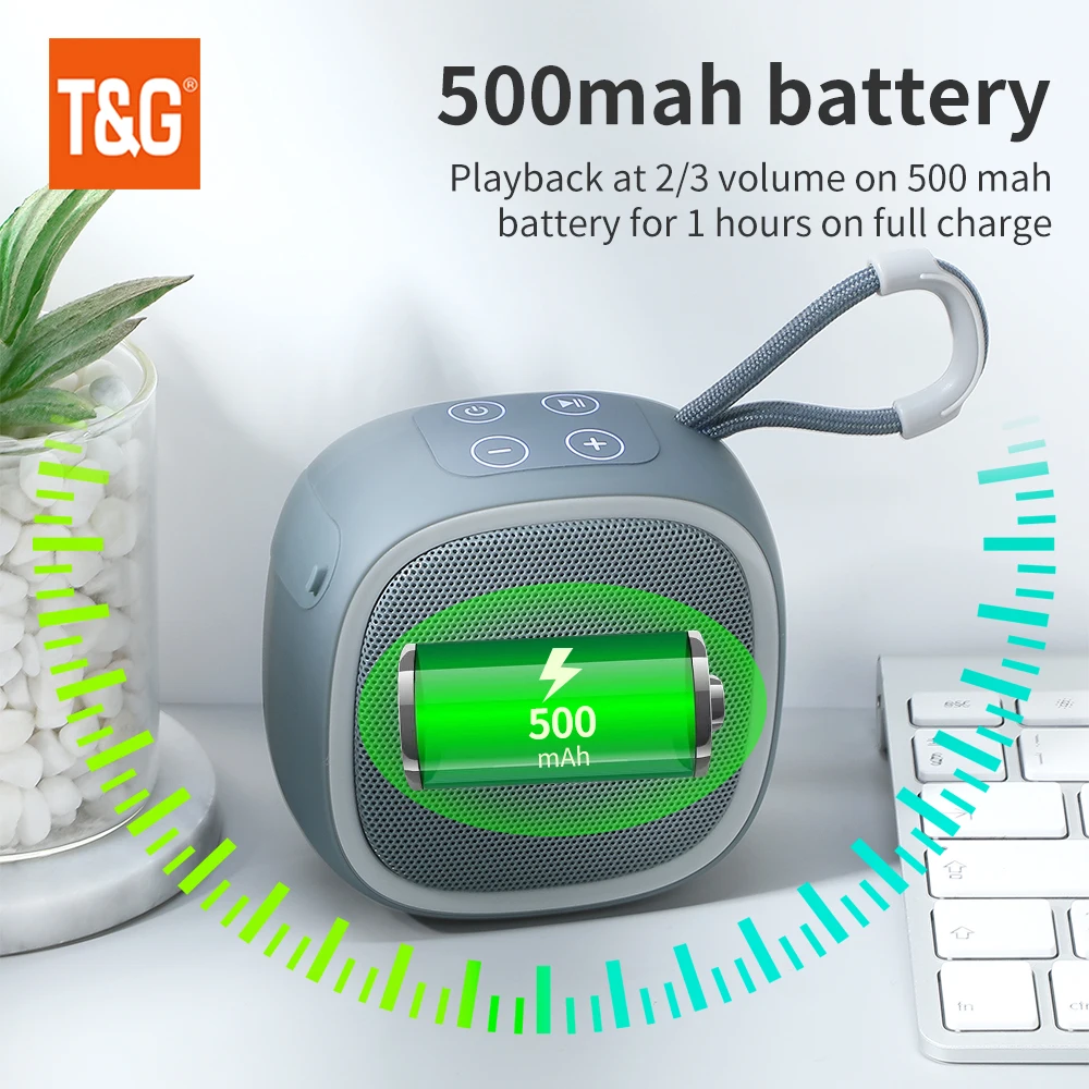 Tg659 Mini Bluetooth-Lautsprecher Mit Tws, Bluetooth 5.3, Hifi-Sound, Tf-Karte &Amp; Radio – Tragbarer Lautsprecher Für Musik &Amp; Freizeit Tg659 Mini Bluetooth-Lautsprecher Mit Tws, Bluetooth 5.3, Hifi-Sound, Tf-Karte &Amp; Radio – Tragbarer Lautsprecher Für Musik &Amp; Freizeit - Image 4