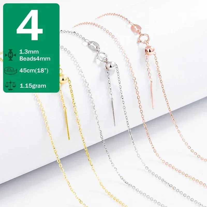 Trustdavis Real 925 Silver Box Cross Chain Fashion Universal Necklace For Women Daily Diy Pendant Necklace Fine Jewelry Dc27 Trustdavis Real 925 Silver Box Cross Chain Fashion Universal Necklace For Women Daily Diy Pendant Necklace Fine Jewelry Dc27 - Image 11