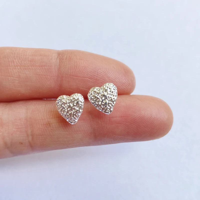 Nieuw 925 Sterling Zilver Mädchen Hammer Muster Liebe Halsket Einfache Herzförmige Anhänger Frauen Geschenk Boutique Schmuck Nk153 Nieuw 925 Sterling Zilver Mädchen Hammer Muster Liebe Halsket Einfache Herzförmige Anhänger Frauen Geschenk Boutique Schmuck Nk153 - Image 7