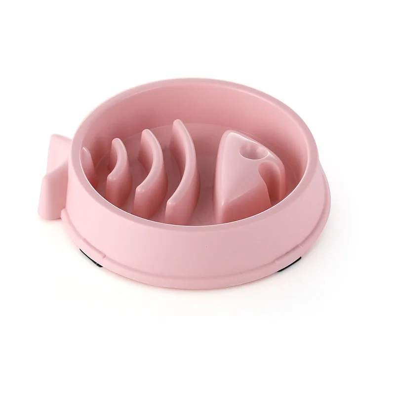 Pet Cat Slow Food Bowl Fat Help Healthy Round Anti-Choking Thickened And Non-Slip Multiple Colors Shapes Pet Cat Slow Food Bowl Fat Help Healthy Round Anti-Choking Thickened And Non-Slip Multiple Colors Shapes - Image 11