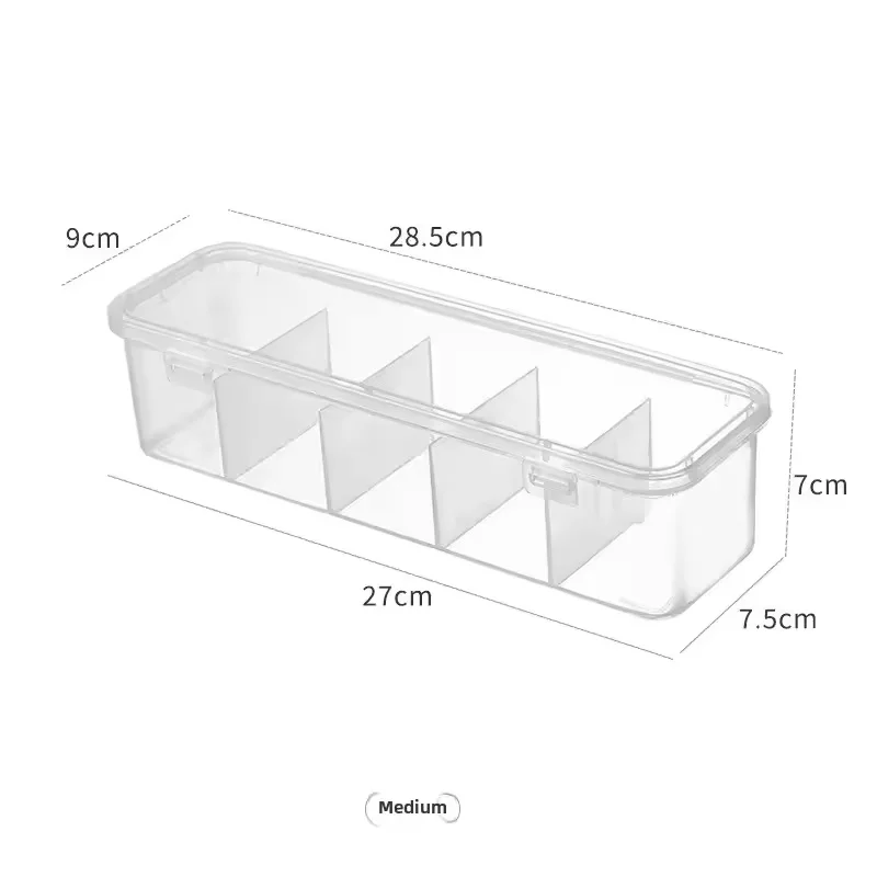 Transparenter Datenkabel-Organizer, Klassifizierung, Staubdichter Karten-Organizer Mit Deckel, Unordnung, Sammelbox Für Büro Und Zuhause Transparenter Datenkabel-Organizer, Klassifizierung, Staubdichter Karten-Organizer Mit Deckel, Unordnung, Sammelbox Für Büro Und Zuhause - Image 9