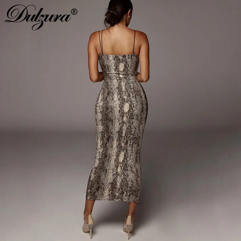 Dulzura Frauen Party Club Abend Streetwear Leopard Bodycon Midi Kleid 2024, Sommer Kleidung Großhandel Artikel Für Business Dulzura Frauen Party Club Abend Streetwear Leopard Bodycon Midi Kleid 2024, Sommer Kleidung Großhandel Artikel Für Business - Image 3