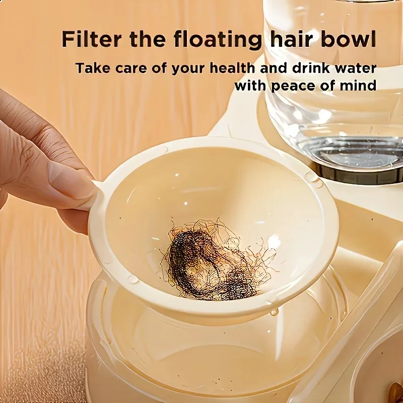 2 In 1 Dry Wet Separation Pet Food Water Bowl For Cats Dogs 2 In 1 Dry Wet Separation Pet Food Water Bowl For Cats Dogs - Image 5