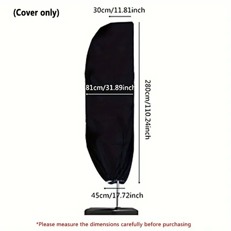 Universal Waterproof Umbrella Cover Cantilever Parasol Cover Outdoor Patio Garden Furniture Protection Universal Waterproof Umbrella Cover Cantilever Parasol Cover Outdoor Patio Garden Furniture Protection - Image 9
