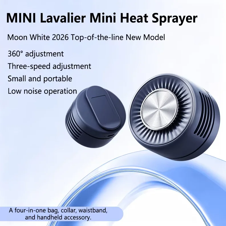 Lenovo Tragbarer Clip-Tischventilator 360° – Blattloser Usb-Mini-Ventilator Mit Akku Für Büro, Reisen Und Outdoor Lenovo Tragbarer Clip-Tischventilator 360° – Blattloser Usb-Mini-Ventilator Mit Akku Für Büro, Reisen Und Outdoor - Image 9