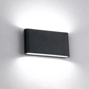 Moderne wasserdichte 12W LED-Wandleuchte für den Außenbereich, IP65, Aluminium, nach oben und unten, Wandleuchte, Garten, Veranda, Wandleuchte, Dekoration, Licht 110V, 220V