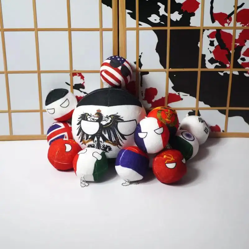 20Cm Cartoon Polandball Plüschpuppe Kanada Mexiko Usa Argentinien Brasilien Chile Mongolei Kasachstan Countryball Spielzeug Geschenke 20Cm Cartoon Polandball Plüschpuppe Kanada Mexiko Usa Argentinien Brasilien Chile Mongolei Kasachstan Countryball Spielzeug Geschenke - Image 6