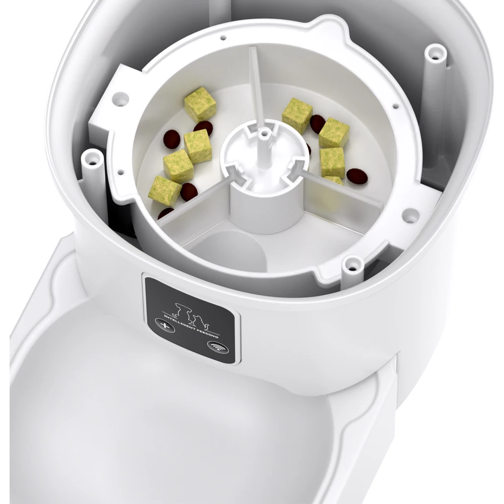 Automatic Cat Feeder With Camera, Video Pet Feeder, 2.4G Cat Food Dispenser, Automatic Dog Feeder Automatic Cat Feeder With Camera, Video Pet Feeder, 2.4G Cat Food Dispenser, Automatic Dog Feeder - Image 5