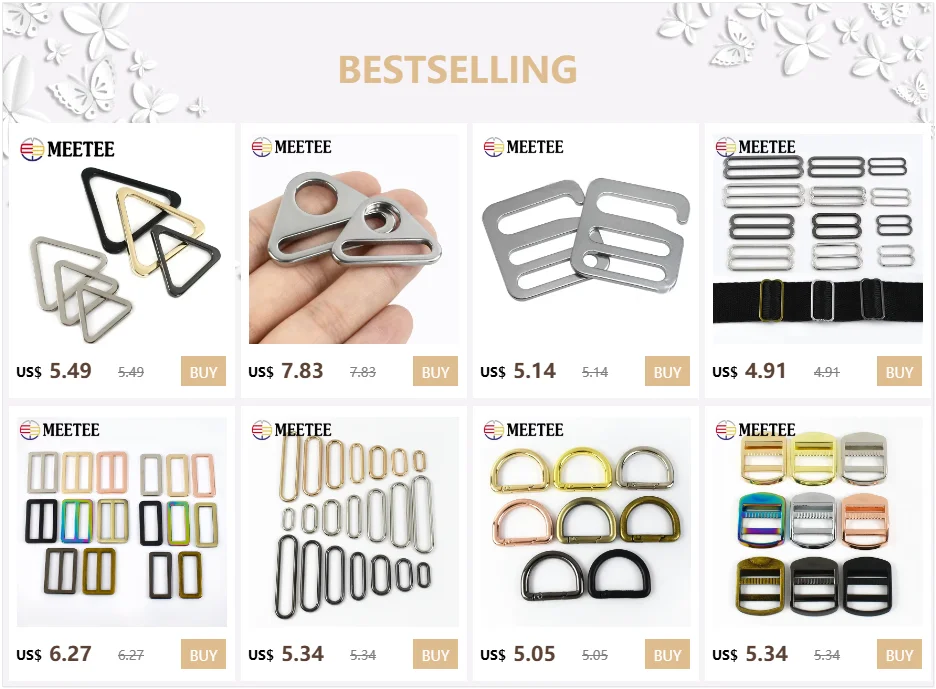 10/20/30 Stück Meetee Metall Tri-Glide Ringe Schnallen 6–50 Mm Bh-Träger Verstellbarer Verschluss 8-Förmiger Ringhaken Bekleidungs-Hardware-Zubehör 10/20/30 Stück Meetee Metall Tri-Glide Ringe Schnallen 6–50 Mm Bh-Träger Verstellbarer Verschluss 8-Förmiger Ringhaken Bekleidungs-Hardware-Zubehör - Image 21