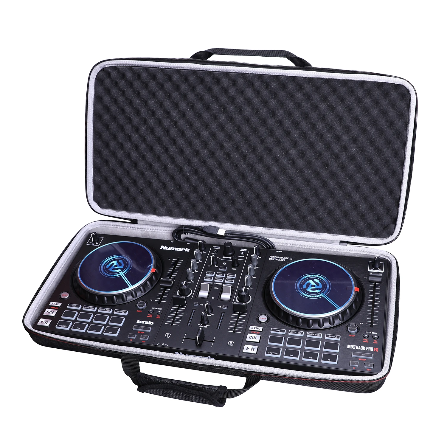 Eva-Hartschalenkoffer Für Numark Mixtrack Platinum Fx &Amp; Pro Fx Numark Mixtrack Tasche
