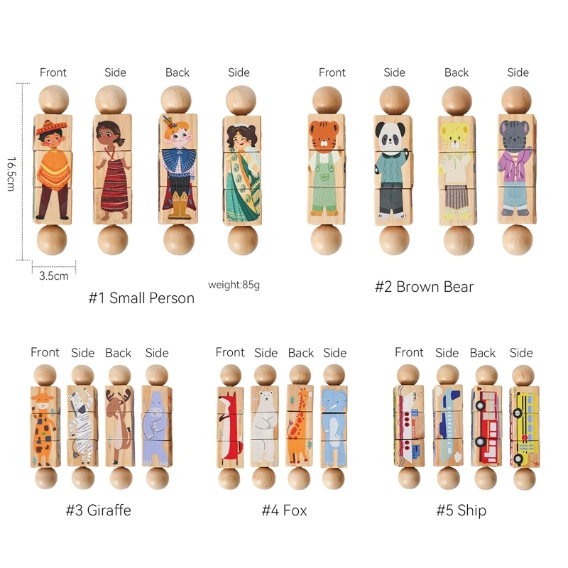 Baby Wooden Rotating Jigsaw Puzzle Hand Bell Toy Montessori Educational Sensory Cognition Toys Wooden Music Rattle Toy Baby Gift Baby Wooden Rotating Jigsaw Puzzle Hand Bell Toy Montessori Educational Sensory Cognition Toys Wooden Music Rattle Toy Baby Gift - Image 6