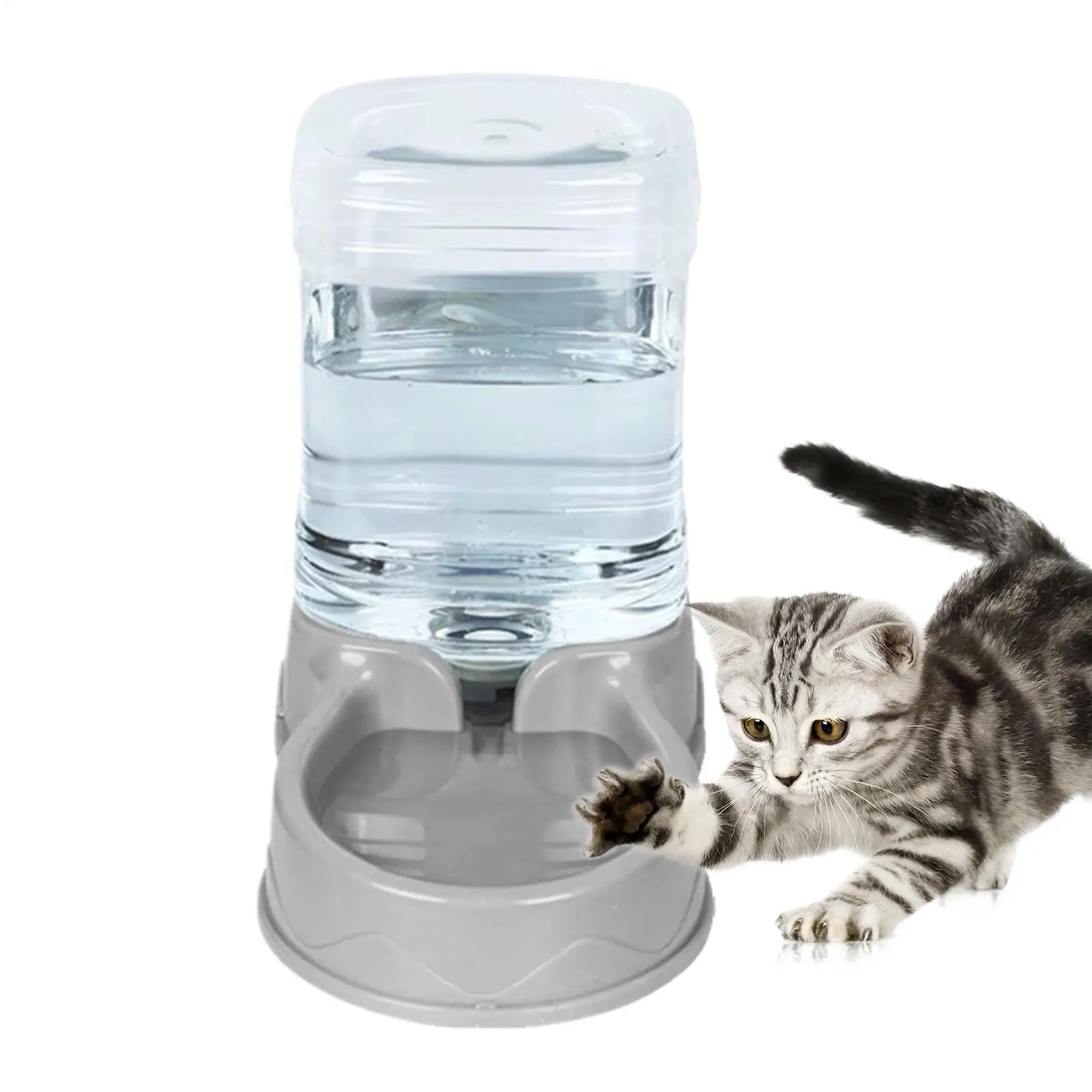 Cat Feeder For Dry Food Cat Waterer Food Feeder Large Capacity Automatic Dog And Cat Water Dispenser For Small To Medium Pets Cat Feeder For Dry Food Cat Waterer Food Feeder Large Capacity Automatic Dog And Cat Water Dispenser For Small To Medium Pets - Image 12