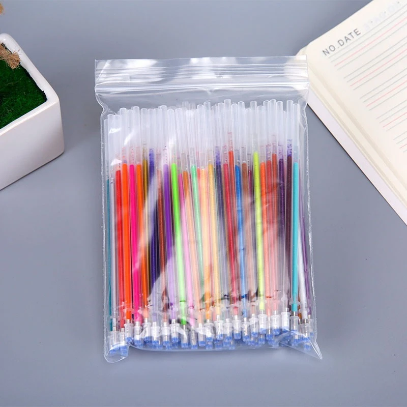 12-100 Farbige Gelstift-Nachfüllungen Set - Glitzer, Pastell, Textmarker, Metallic-Tinte Für Künstler, Scrapbooking Und Graffiti-Zeichnen 12-100 Farbige Gelstift-Nachfüllungen Set - Glitzer, Pastell, Textmarker, Metallic-Tinte Für Künstler, Scrapbooking Und Graffiti-Zeichnen - Image 7