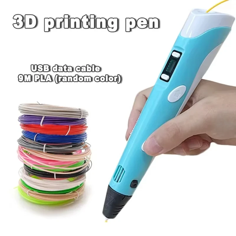 Homefish Elektronischer 3D-Druckstift Mit 9M Pla-Verbrauchsmaterial Hochtemperatur 3D-Graffiti-Werkzeug Intelligentes Spielzeug Geschenk Homefish Elektronischer 3D-Druckstift Mit 9M Pla-Verbrauchsmaterial Hochtemperatur 3D-Graffiti-Werkzeug Intelligentes Spielzeug Geschenk - Image 5