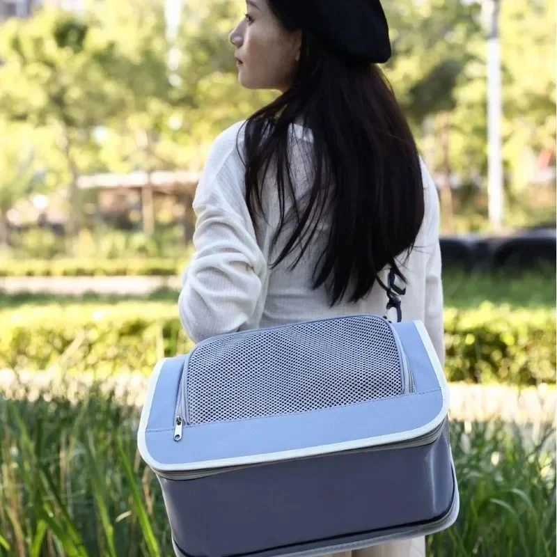 Pet Outing Portable Cat Dogs Handbag Summer Breathable Carrier Travel Puppy Kitten Single Shoulder Bag Pet Carrying Bag Supplie Pet Outing Portable Cat Dogs Handbag Summer Breathable Carrier Travel Puppy Kitten Single Shoulder Bag Pet Carrying Bag Supplie - Image 5