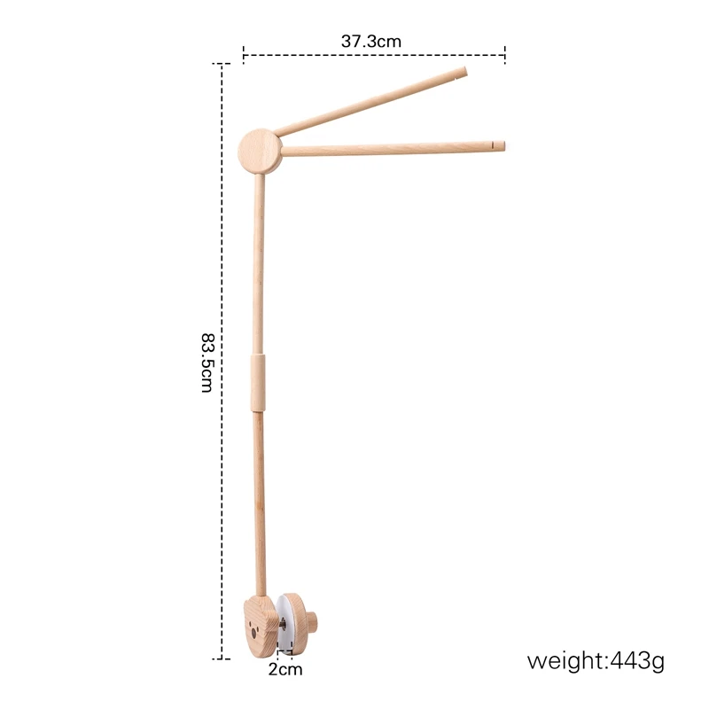 Krippe Glocke Spielzeug Holz Halterung 0-12 Monate Neugeborenen Cartoon Runde Kleine Bär Mobile Hängen Rassel Halterung Baby Bett Glocke Halter Krippe Glocke Spielzeug Holz Halterung 0-12 Monate Neugeborenen Cartoon Runde Kleine Bär Mobile Hängen Rassel Halterung Baby Bett Glocke Halter – Bild 8