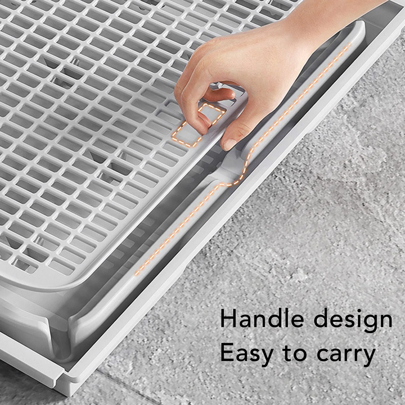 Kitty Litter Mat Cat Litter Mat Spacious Double Layer Washable Anti Slip Bottom Cat Litter Box Mat Cat Litter Catcher Mat Kitty Litter Mat Cat Litter Mat Spacious Double Layer Washable Anti Slip Bottom Cat Litter Box Mat Cat Litter Catcher Mat - Image 2