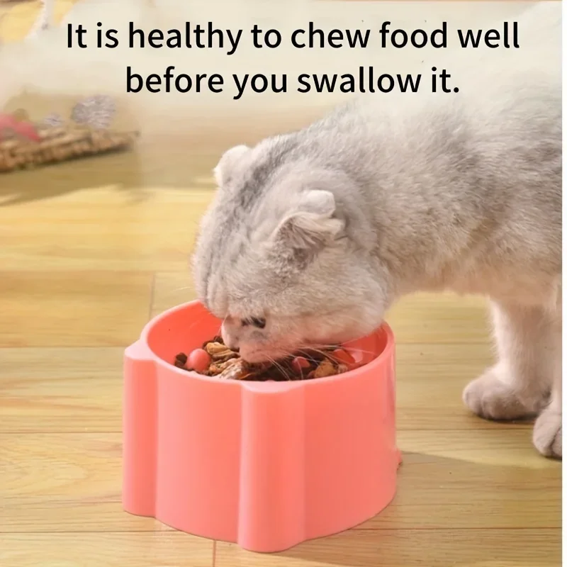 Cat Food Bowl, Rice Bowl, Slow Food, High Feet, Anti Choking Bowl, Cat Basin, Anti Choking, Anti Choking Neck, Relieve Anxiety Cat Food Bowl, Rice Bowl, Slow Food, High Feet, Anti Choking Bowl, Cat Basin, Anti Choking, Anti Choking Neck, Relieve Anxiety - Image 3