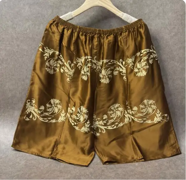 100% Maulbeerseide Boxershorts – Dünne Shorts Mit Gummibund Für Herren Und Damen 100% Maulbeerseide Boxershorts – Dünne Shorts Mit Gummibund Für Herren Und Damen - Image 2