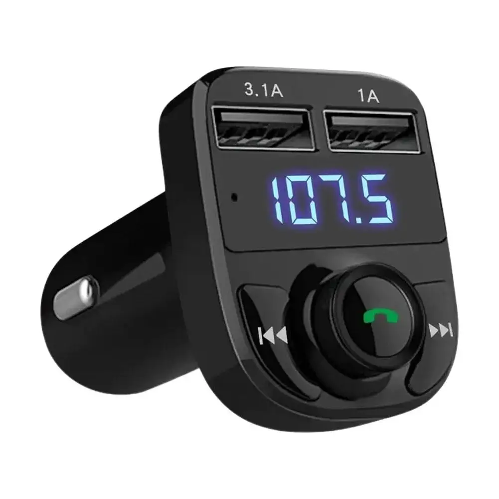 Bluetooth Fm Transmitter &Amp; Mp3-Player – Kabelloser Auto-Adapter Mit Freisprechfunktion, Dual-Usb-Ladeanschlüssen Und Musikstreaming Bluetooth Fm Transmitter &Amp; Mp3-Player – Kabelloser Auto-Adapter Mit Freisprechfunktion, Dual-Usb-Ladeanschlüssen Und Musikstreaming - Image 7