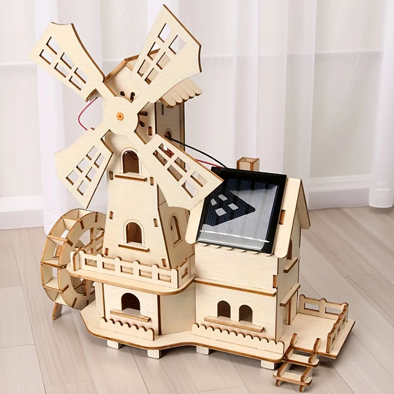 Wooden Kids Educational Toys Diy Physical Science Model Experiment Handmade Small Production Assembly Craft Technology Project Wooden Kids Educational Toys Diy Physical Science Model Experiment Handmade Small Production Assembly Craft Technology Project - Image 6