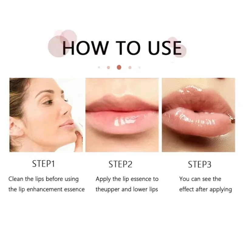 Fast Plumping Lip Balm Moisturizing Soft Lips Skin Plumper Gloss Oil Non-Sticky Daily Care Mask Beauty Makeup Cosmetics Products Fast Plumping Lip Balm Moisturizing Soft Lips Skin Plumper Gloss Oil Non-Sticky Daily Care Mask Beauty Makeup Cosmetics Products - Image 6