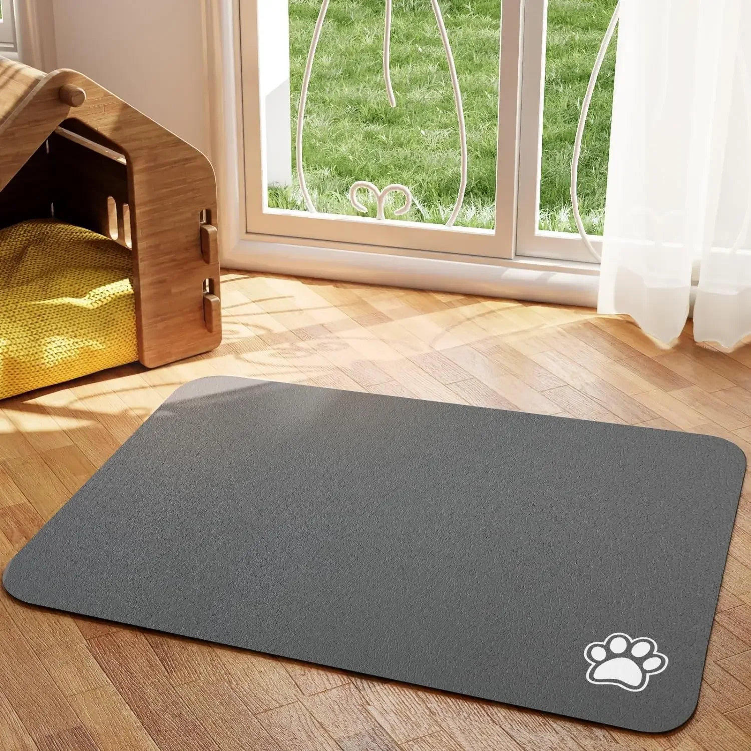 Pet Feeding Mat Absorbent Dog Cat Mat For Food And Water Easy To Clean Pet Placemats Quick Dry Dog Mat For Messy Drinkers Pet Feeding Mat Absorbent Dog Cat Mat For Food And Water Easy To Clean Pet Placemats Quick Dry Dog Mat For Messy Drinkers - Image 16