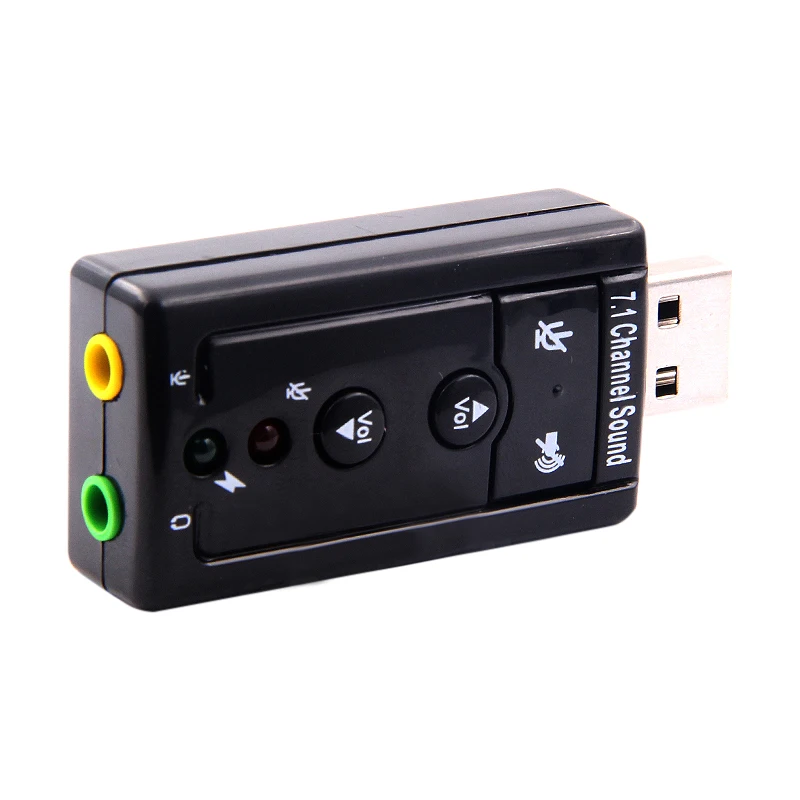 7.1 Usb-Stereo-Audioadapter – Externe Mini-Soundkarte Für Pc &Amp; Laptop, Kompatibel Mit Windows Xp, 2000, Vista &Amp; 7 7.1 Usb-Stereo-Audioadapter – Externe Mini-Soundkarte Für Pc &Amp; Laptop, Kompatibel Mit Windows Xp, 2000, Vista &Amp; 7 - Image 5
