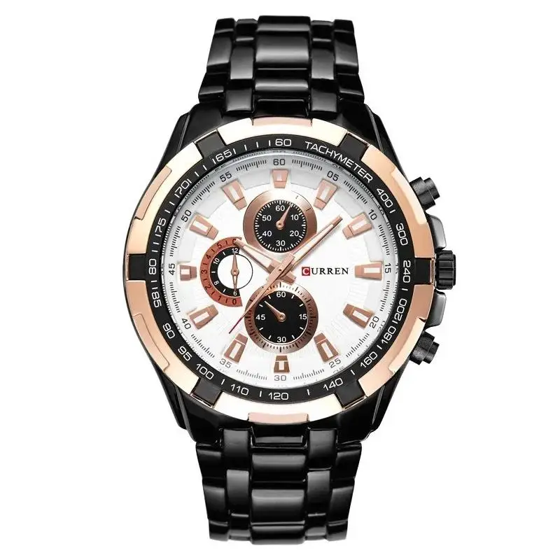 Curren 8023 Quarzuhr Männer Wasserdichte Sport Militär Uhren Herren Business Edelstahl Armbanduhr Männliche Uhr Reloj Hombre Curren 8023 Quarzuhr Männer Wasserdichte Sport Militär Uhren Herren Business Edelstahl Armbanduhr Männliche Uhr Reloj Hombre - Image 12