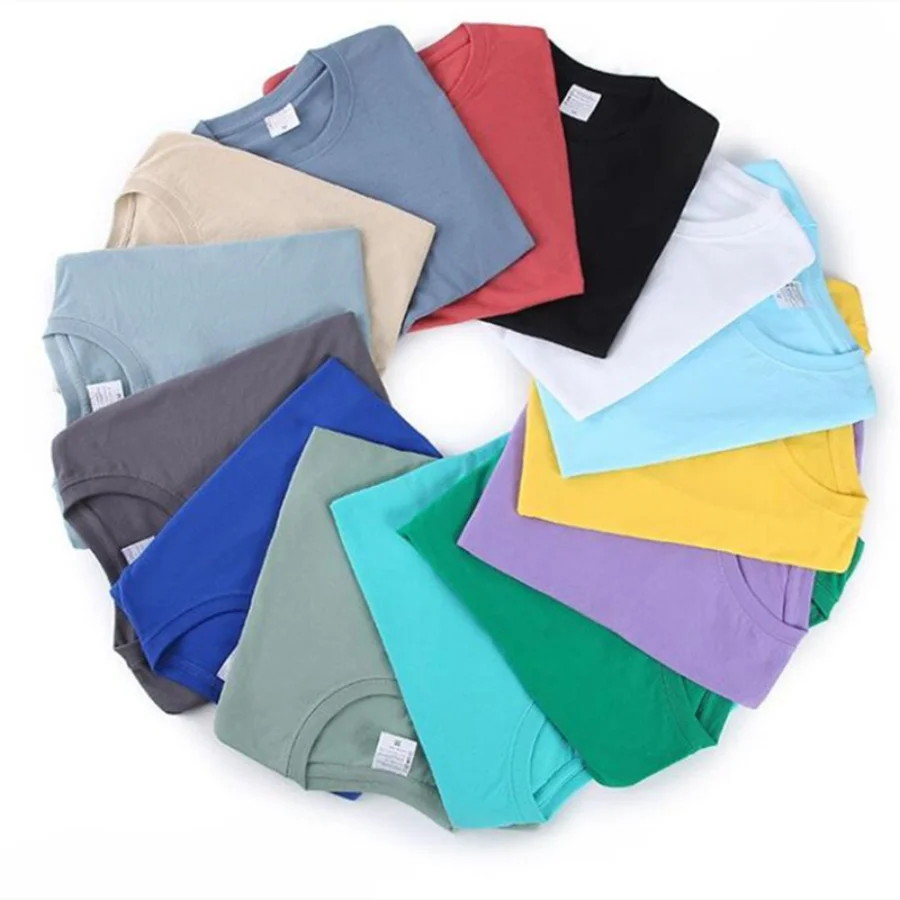 100% Baumwolle T-Shirt Männer Frauen Einfarbig O Hals Kurzarm Tops Sommer Koreanische Lose Halbhülse T Shirt Unisex M-4Xl 100% Baumwolle T-Shirt Männer Frauen Einfarbig O Hals Kurzarm Tops Sommer Koreanische Lose Halbhülse T Shirt Unisex M-4Xl - Image 2