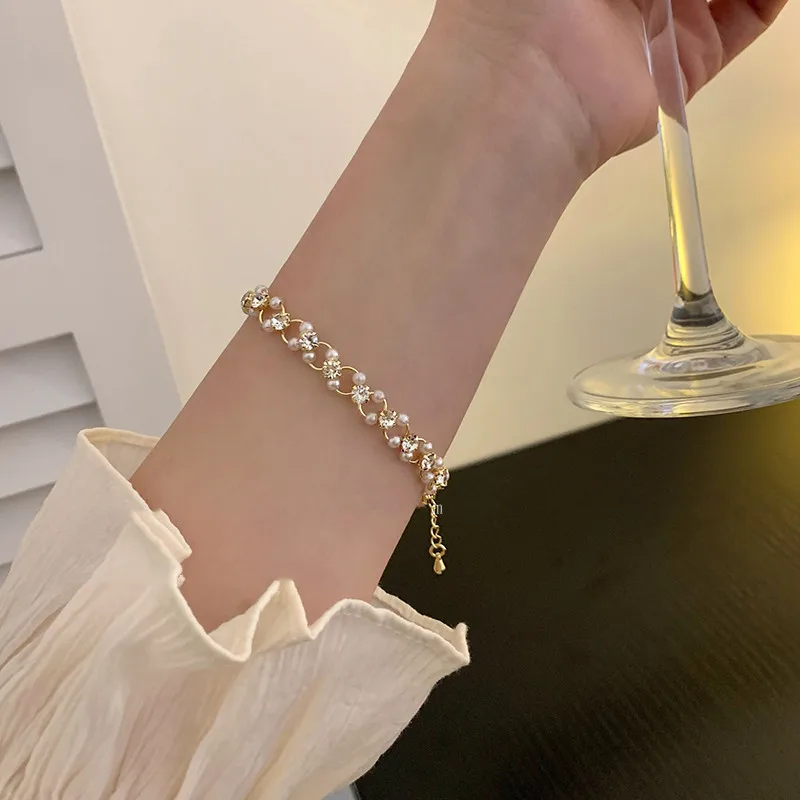 Armband Aus Zinklegierung, Funkelndes Zirkon-Blumenarmband, Handgefertigtes Armband Aus Legierung Für Den Täglichen Gebrauch, Modeaccessoire, Party Armband Aus Zinklegierung, Funkelndes Zirkon-Blumenarmband, Handgefertigtes Armband Aus Legierung Für Den Täglichen Gebrauch, Modeaccessoire, Party - Image 38