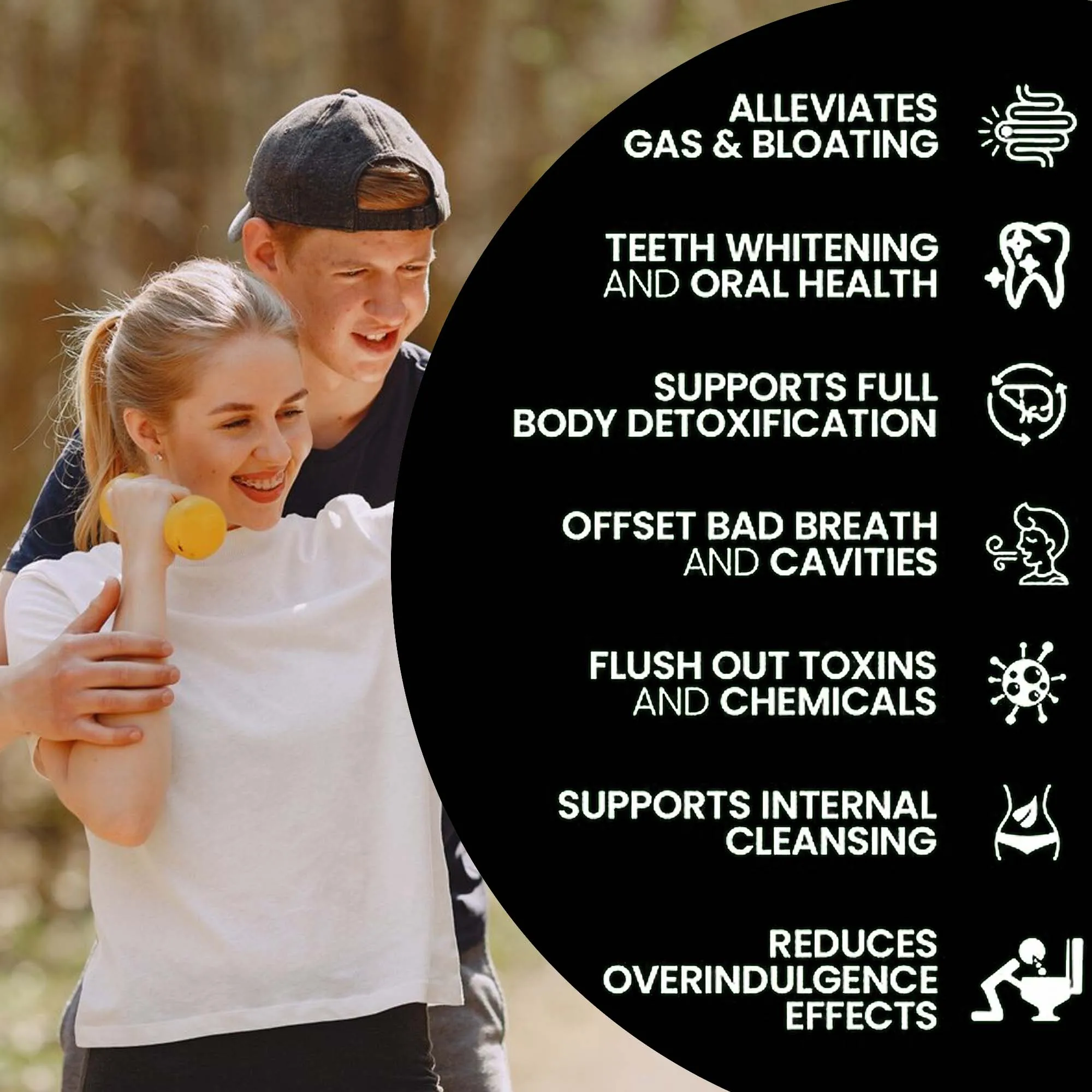 Activated Charcoal Capsules - Gut Health, Digestive Health, Bloating &Amp; Gas Relief, Detox, Colon Cleansing Activated Charcoal Capsules - Gut Health, Digestive Health, Bloating &Amp; Gas Relief, Detox, Colon Cleansing - Image 6
