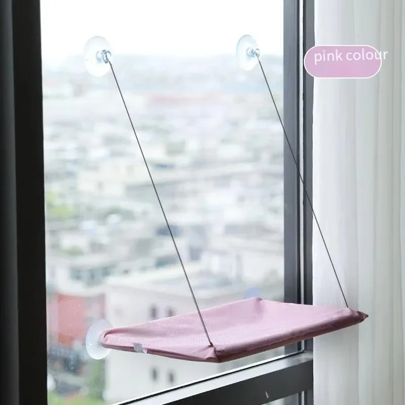 Ultra Soft Cat Window Hammock Bed, Securely Mounted Space Saving Perch, Ideal For Feline Naptime &Amp; Top Cat Accessories Ultra Soft Cat Window Hammock Bed, Securely Mounted Space Saving Perch, Ideal For Feline Naptime &Amp; Top Cat Accessories - Image 7