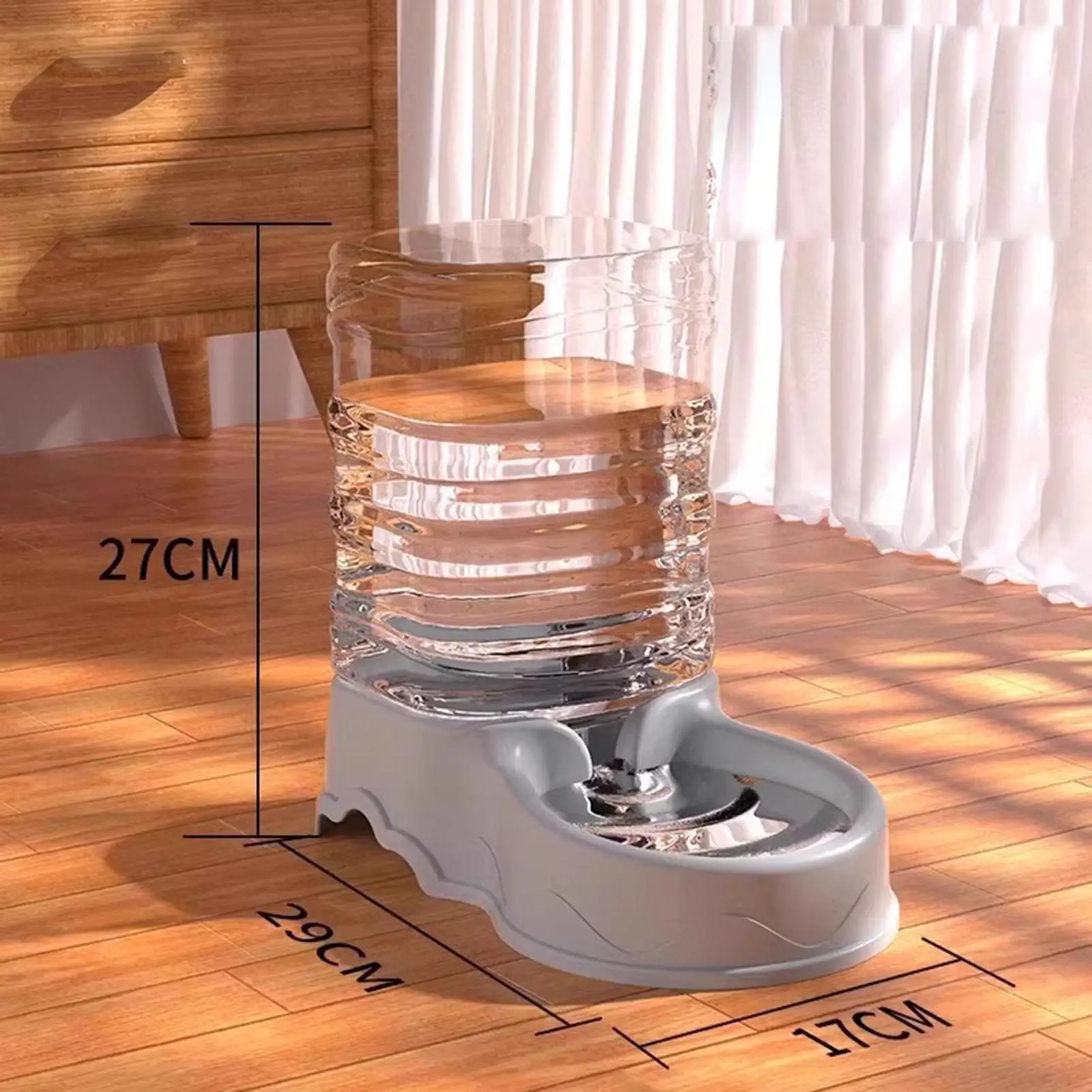 Cat Feeder For Dry Food Cat Waterer Food Feeder Large Capacity Automatic Dog And Cat Water Dispenser For Small To Medium Pets Cat Feeder For Dry Food Cat Waterer Food Feeder Large Capacity Automatic Dog And Cat Water Dispenser For Small To Medium Pets - Image 17
