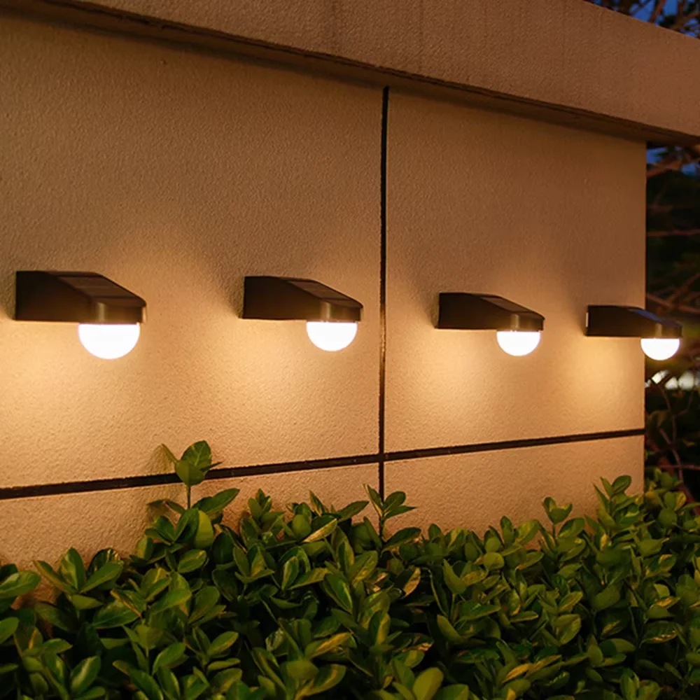 Solar-Zaunleuchten Für Den Außenbereich, Ip65, Wasserdichte Wandleuchten, Dämmerung Bis Morgendämmerung, Deckleuchte Für Hinterhofgeländer, Stufe, Terrasse, Treppengeländer Solar-Zaunleuchten Für Den Außenbereich, Ip65, Wasserdichte Wandleuchten, Dämmerung Bis Morgendämmerung, Deckleuchte Für Hinterhofgeländer, Stufe, Terrasse, Treppengeländer - Image 7