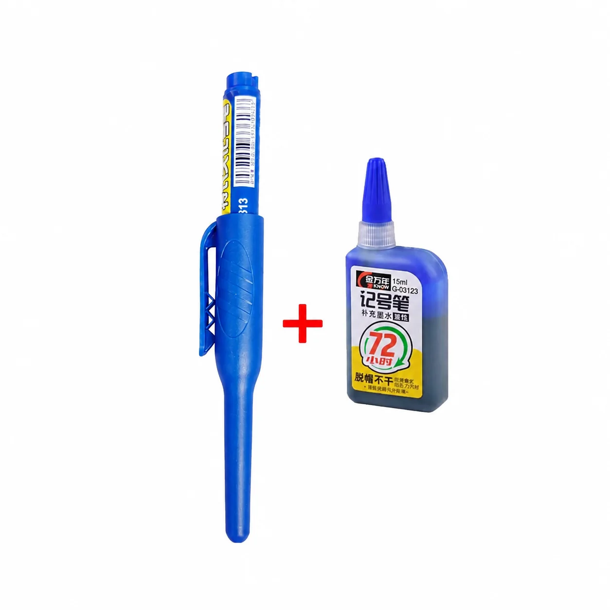 1–6 Stück, 45 Mm, Wasserdicht, Lange Kopfspitze, Tiefloch-Marker, Fliesen-Tischler-Stift, Mehrzweck Für Die Holzbearbeitung, Schwarze/Blaue/Rote Tinte 1–6 Stück, 45 Mm, Wasserdicht, Lange Kopfspitze, Tiefloch-Marker, Fliesen-Tischler-Stift, Mehrzweck Für Die Holzbearbeitung, Schwarze/Blaue/Rote Tinte - Image 32