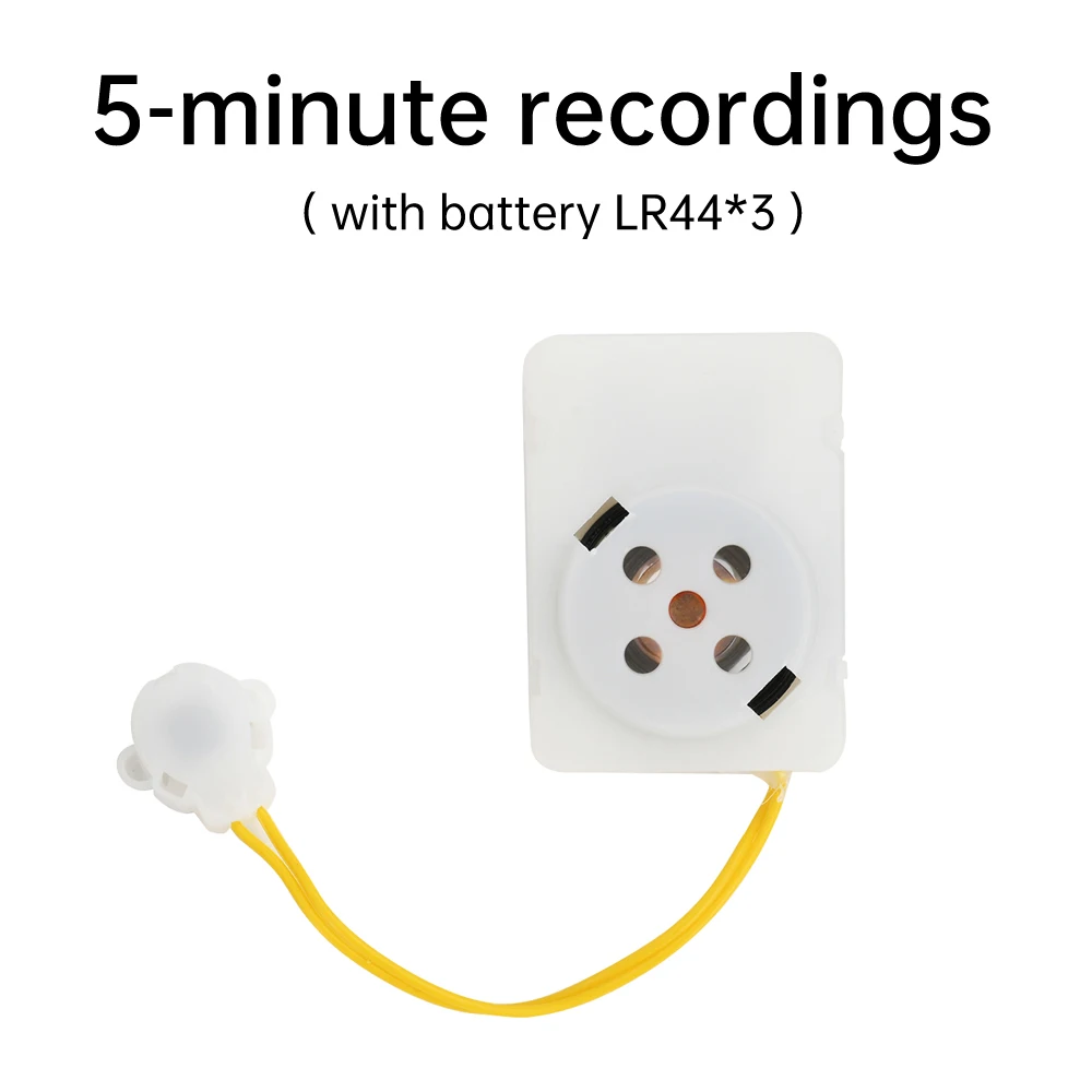 Sprachbox Für Stofftiere – Beschreibbares Soundmodul Mit Klarer Sprachaufnahme Für Plüschspielzeug, Persönliche Nachrichten &Amp; Diy-Projekte Sprachbox Für Stofftiere – Beschreibbares Soundmodul Mit Klarer Sprachaufnahme Für Plüschspielzeug, Persönliche Nachrichten &Amp; Diy-Projekte - Image 8