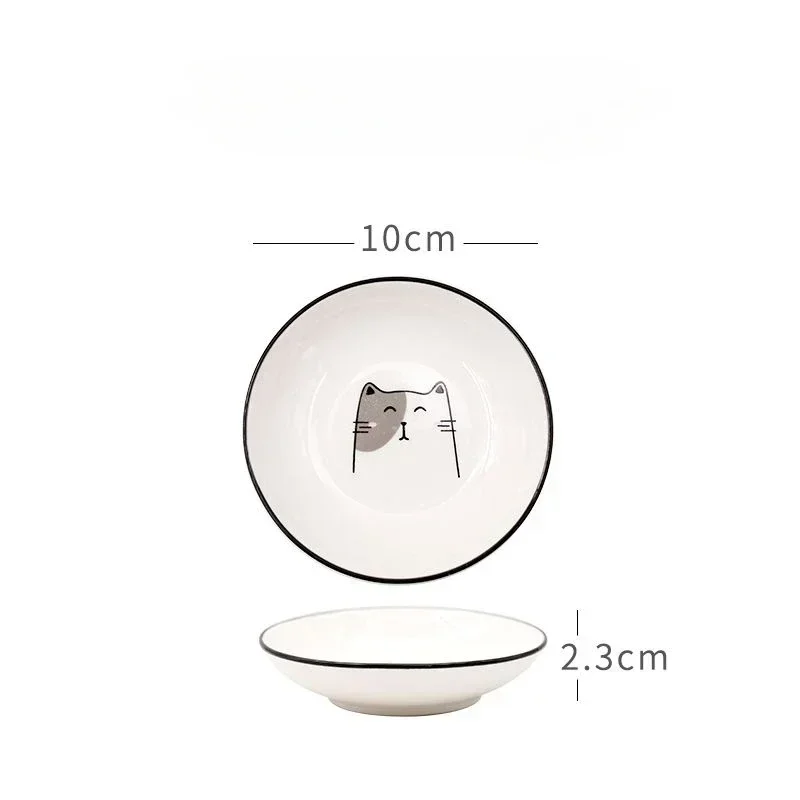 1Pcs Cute Cat Ceramic Seasoning Dish Creative Kitchen Small Sauce Bowl Household Dipping Plate Creative Vinegar Soy Snack Dishes 1Pcs Cute Cat Ceramic Seasoning Dish Creative Kitchen Small Sauce Bowl Household Dipping Plate Creative Vinegar Soy Snack Dishes - Image 14