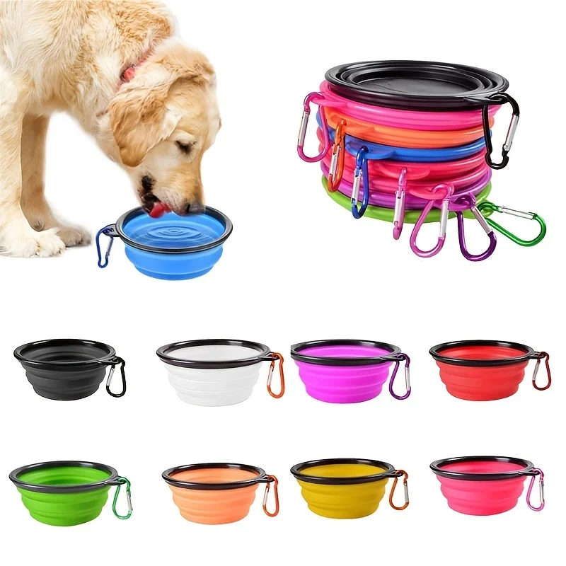 Portable Pet Food Bowl Durable Tpr Bowl Cat And Dog Food Pet Silicone Collapsible Bowl Portable Travel Outdoor Water Food Bowl Portable Pet Food Bowl Durable Tpr Bowl Cat And Dog Food Pet Silicone Collapsible Bowl Portable Travel Outdoor Water Food Bowl