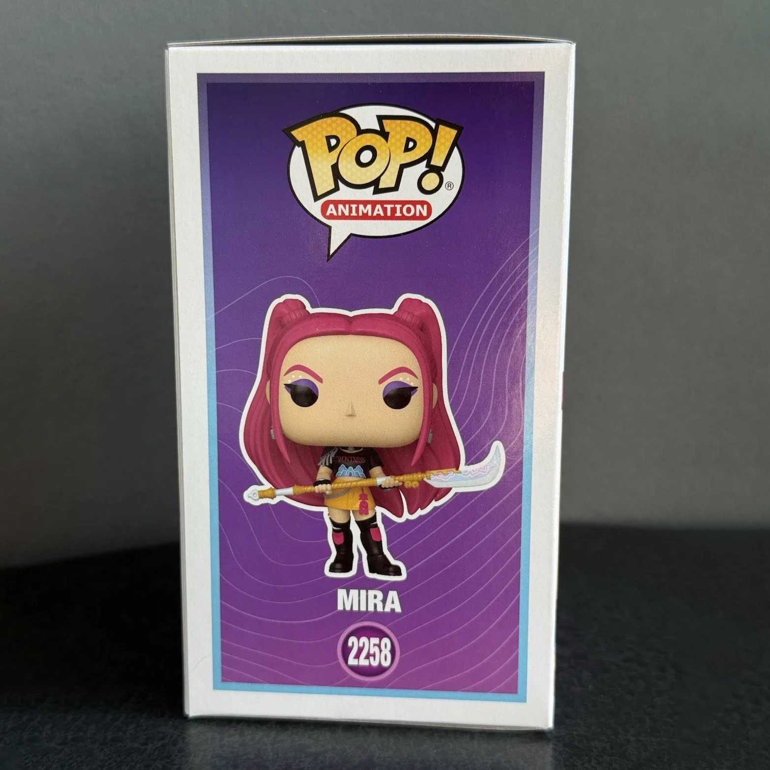 Funko Pop! Kpop Dämonenjäger Mira Figur # 2258 Offizielle Authentische 4,4-Zoll-Figuren In Limitierter Auflage, Kpop-Fans, Modellgeschenk, Spielzeug Funko Pop! Kpop Dämonenjäger Mira Figur # 2258 Offizielle Authentische 4,4-Zoll-Figuren In Limitierter Auflage, Kpop-Fans, Modellgeschenk, Spielzeug - Image 3