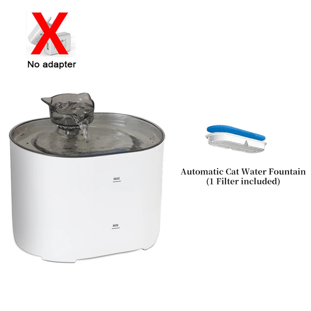 Katze Wasser Brunnen Auto Umlauf Filtring Katzen Hund Wasser Dispenser Usb Elektrische Stumm Pumpe Katze Ohr Haustier Katzen Trinkbrunnen Katze Wasser Brunnen Auto Umlauf Filtring Katzen Hund Wasser Dispenser Usb Elektrische Stumm Pumpe Katze Ohr Haustier Katzen Trinkbrunnen - Image 7