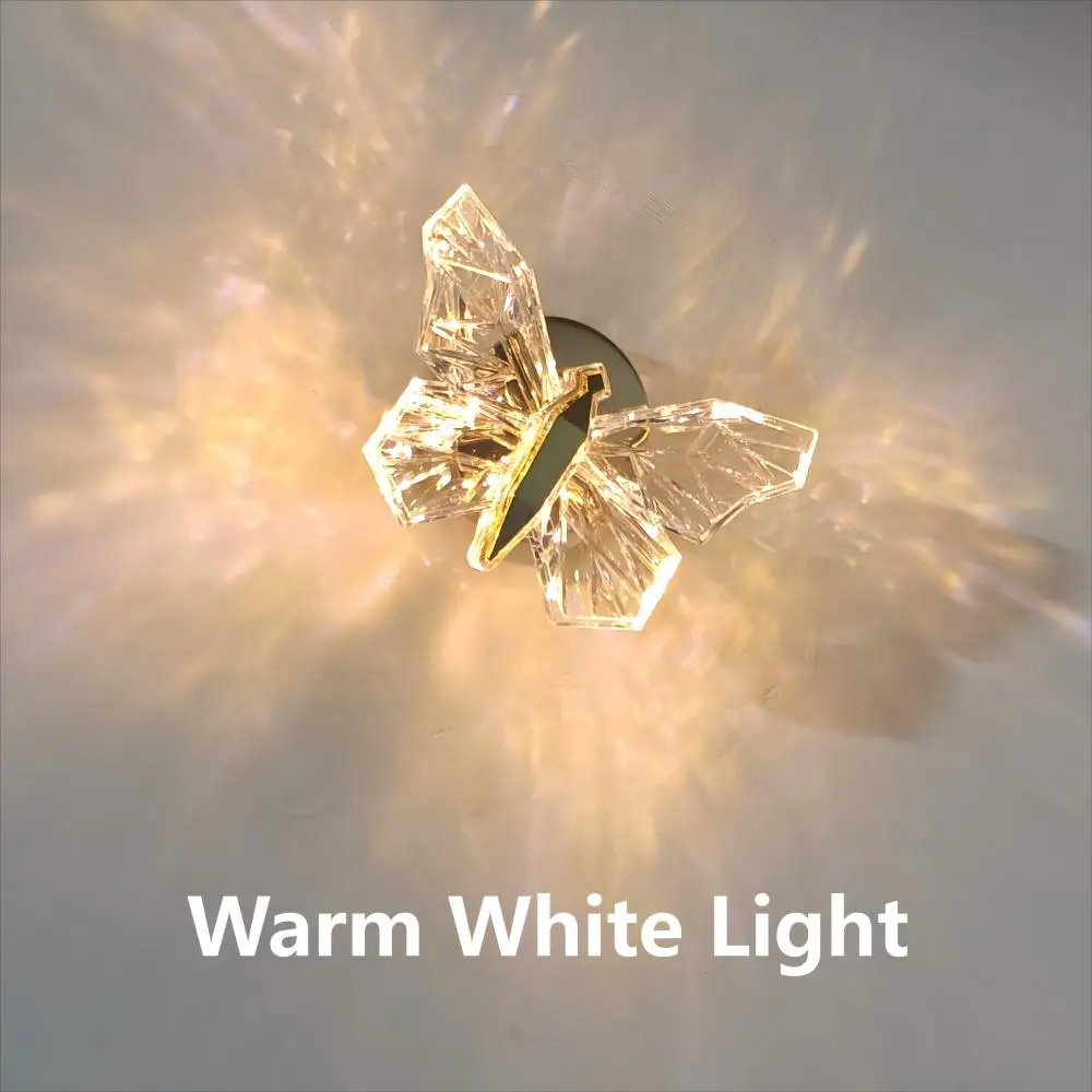 Led Butterfly Wandleuchte 360° ° Rotation Kreative Nordic Nacht Wandleuchte Flur Schlafzimmer Wohnzimmer Led Innen Luxus Beleuchtung Led Butterfly Wandleuchte 360° ° Rotation Kreative Nordic Nacht Wandleuchte Flur Schlafzimmer Wohnzimmer Led Innen Luxus Beleuchtung - Image 8
